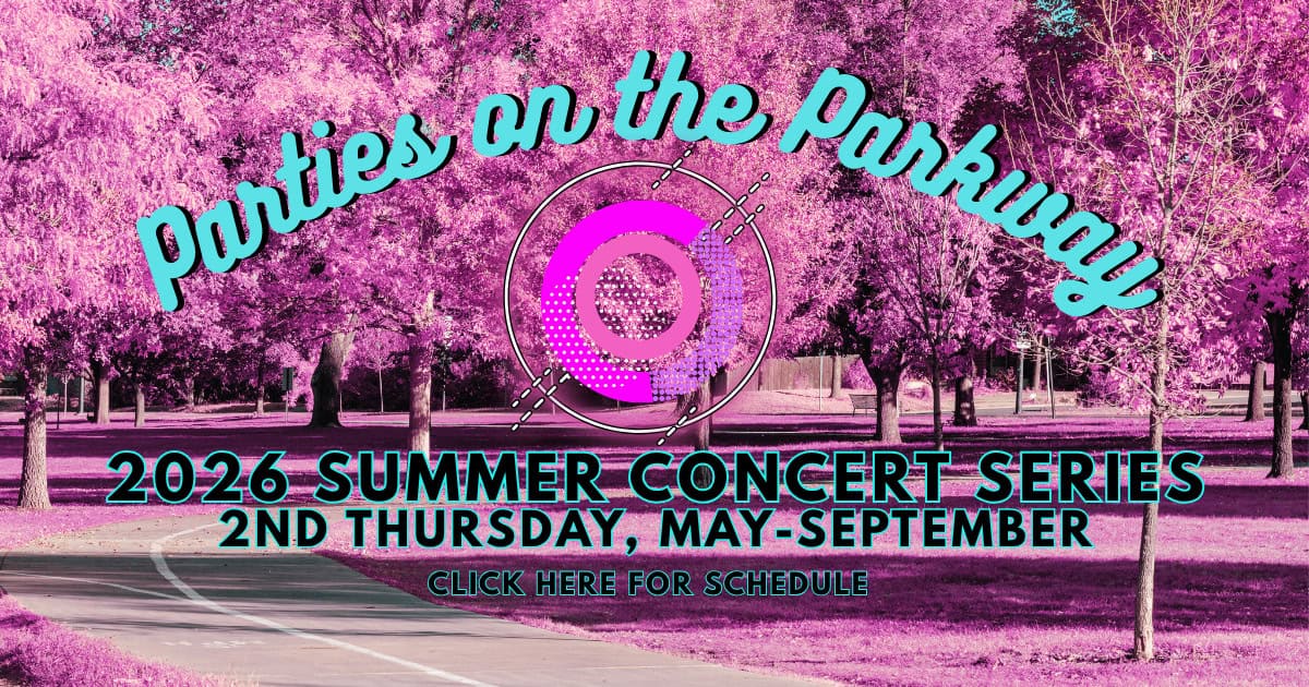 photo of trees with Parties on the Parkway on top of them